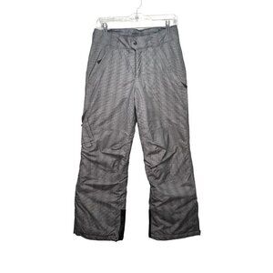 COLUMBIA snow / ski‎ / snowboarding pants Youth Size 14/16 grey plaid